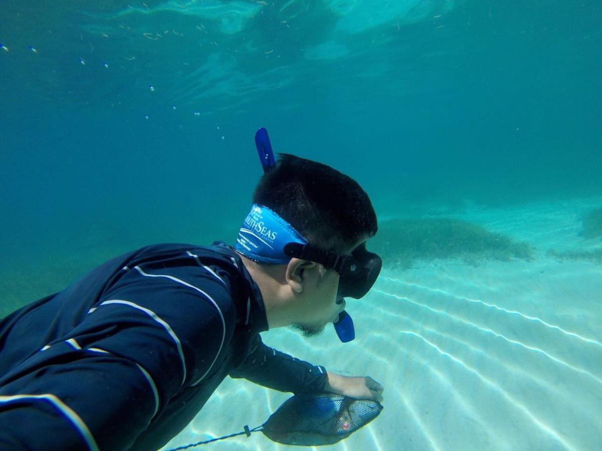 Southseas Beach Resort And Dive Center Santander Esterno foto